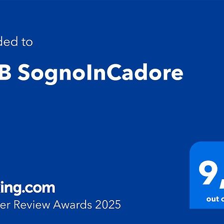B&B Sognoincadore Domegge di Cadore Dış mekan fotoğraf
